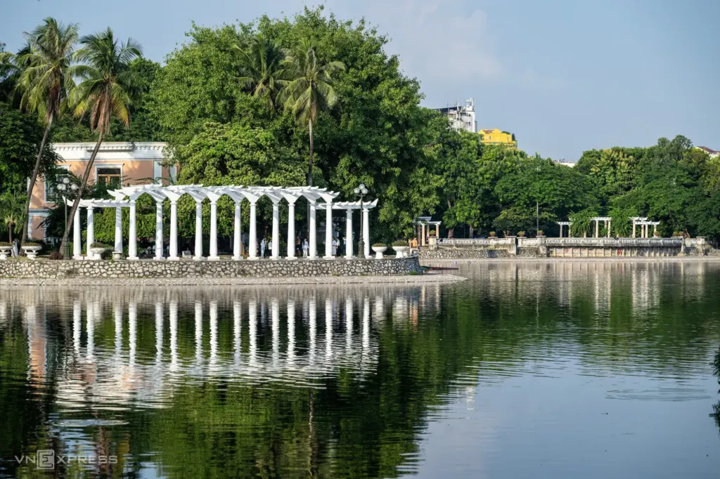 Hình minh họa: Thu vàng trong ‘lá phổi xanh của Hà Nội’