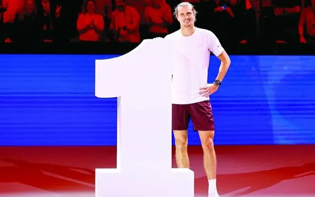 Zverev gia nhập nhóm 30 tay vợt đứng số một thế giới
